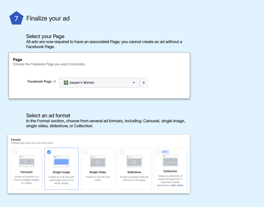 CREATE FACEBOOK AD USING GUIDED METHOD - step 7