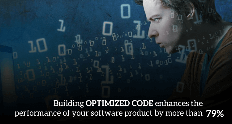 Optimising the code of your business software app can boost its performance by at least a minimum of 79%