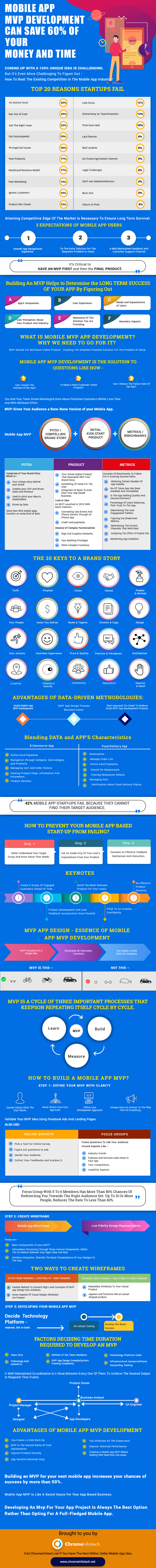 Mobile App MVP Infographic