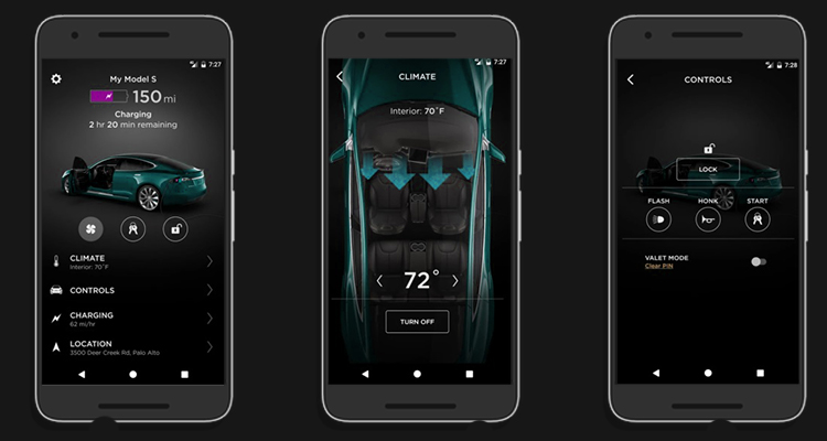 Tesla is a giant in the Automobile Industry and uses React Native app development for its Mobile App.
