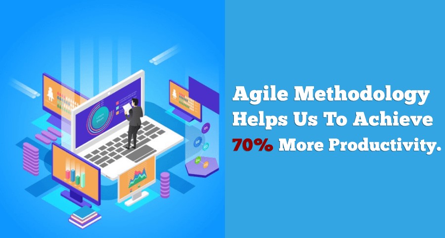 agile method yields 70% more productivity than traditional development method