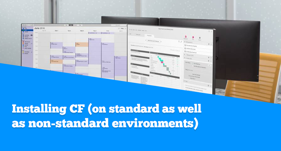 Installing-CF-(on-standard-as-well-as-non-standard-environments)