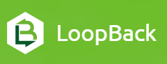 Loopback is a Node.js API framework for quick development of end-to-end rest APIs